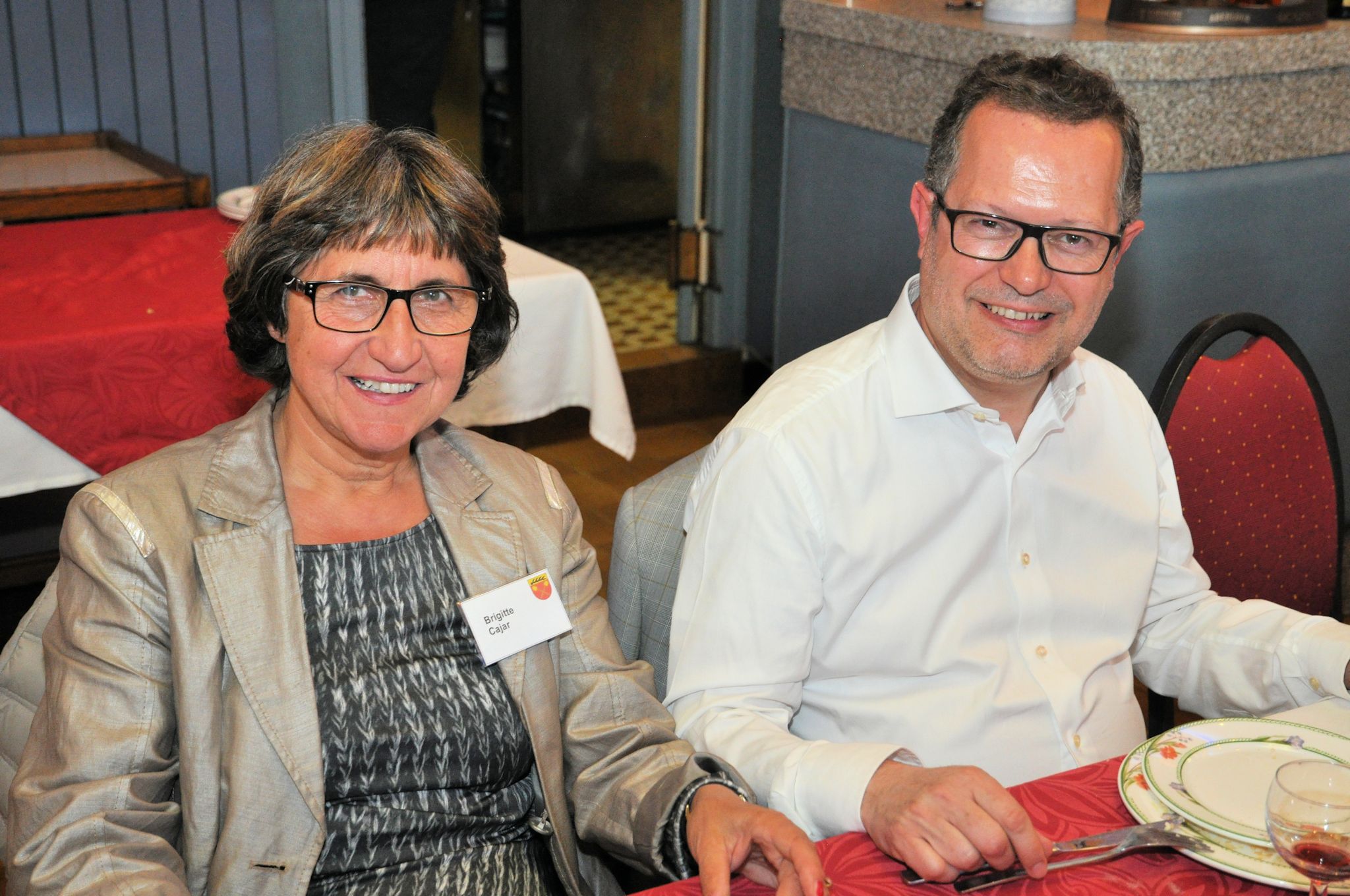 Brigitte Cajar und Jean-Pierre Plas